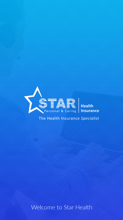 Star Health App Screen 1