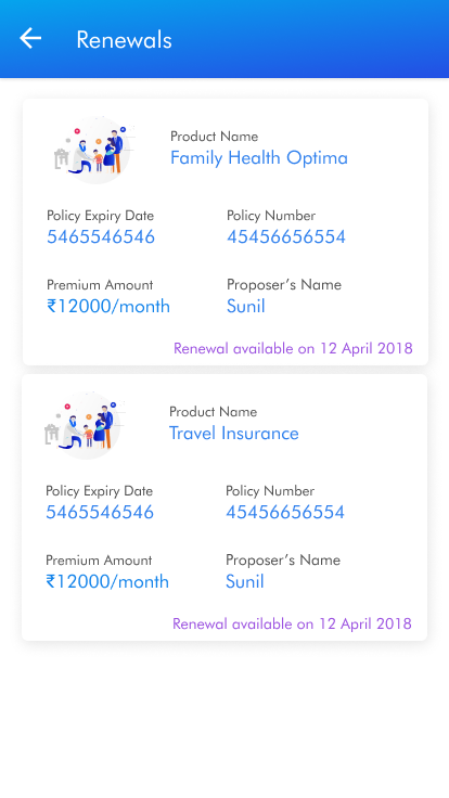 Star Health App Screen 7